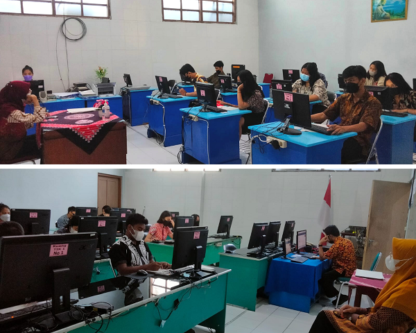 PELAKSANAAN ASESMEN NASIONAL BERBASIS KOMPUTER (ANBK) 2022 SMA BOPKRI 2 YOGYAKARTA