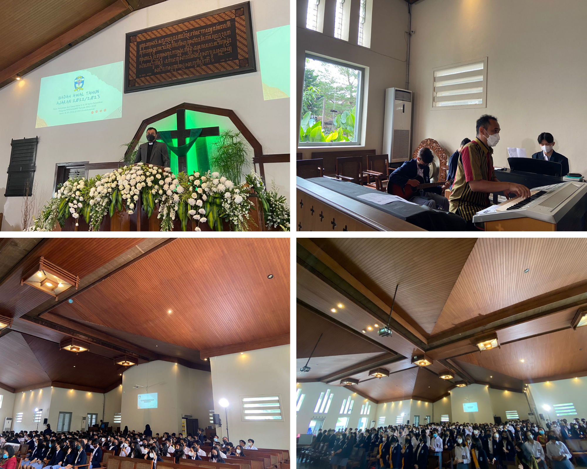 IBADAH AWAL TAHUN PELAJARAN 2022/2023 SMA BOPKRI 2 YOGYAKARTA